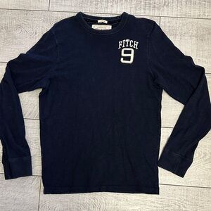 Abercrombie & Fitch Dark Blue Sweater